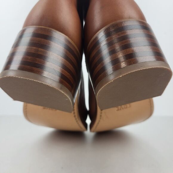 Frye Knee High Saddle Brown Leather Campus Boots Classic Size 11 - Picture 11 of 16